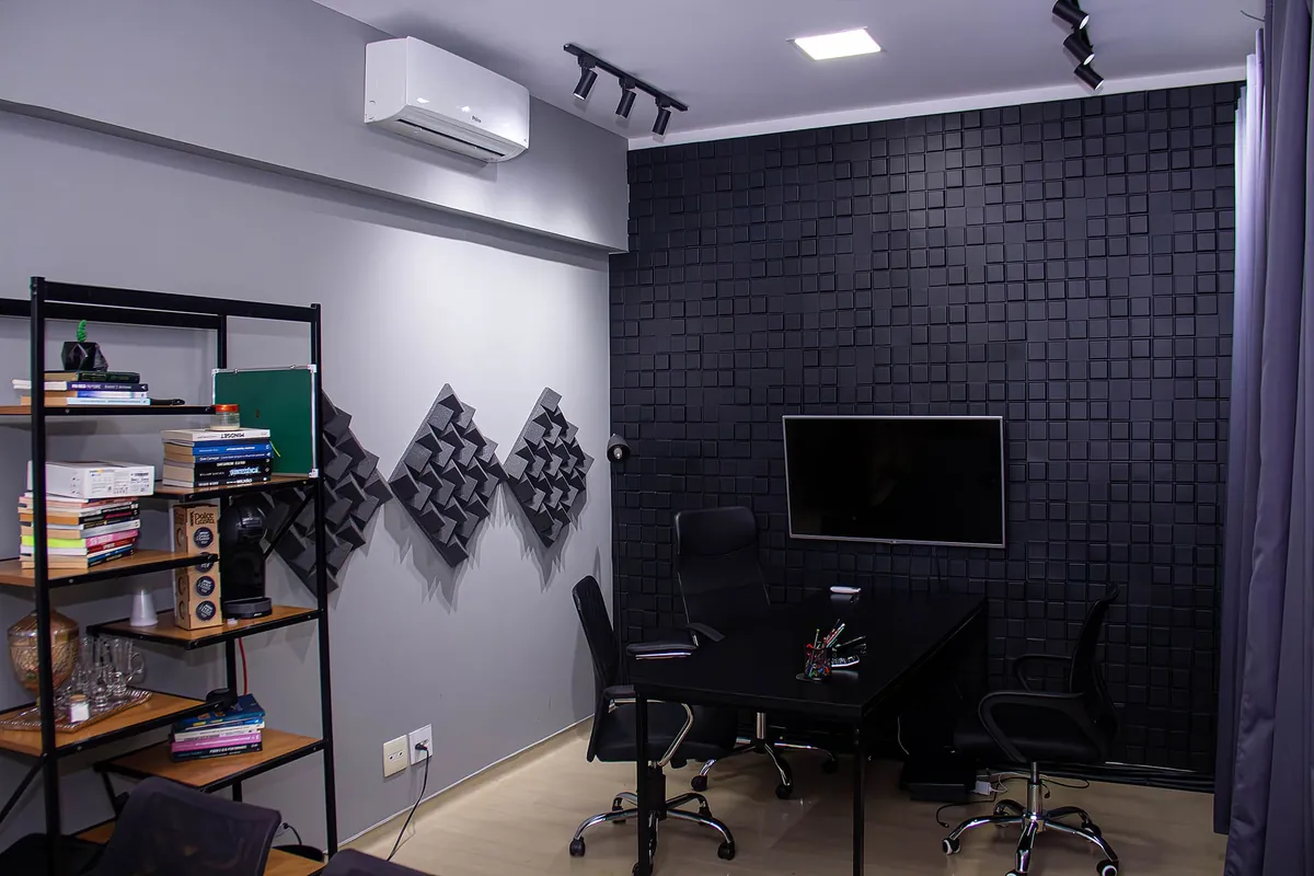 Sala para treinamentos e mentorias da Orgânica Educa em Ribeirão Preto